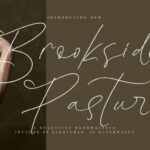 Brookside Pasture Font - Featured Image