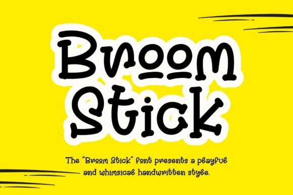 Broom Stick Font - Featured Image
