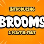 Brooms Font - Featured Image