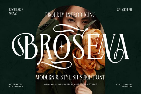 Brosena Font - Featured Image