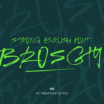Brosgty Font - Featured Image