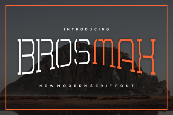 Brosmax Font - Featured Image