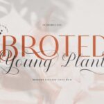 Broted Young Plant Font - Featured Image