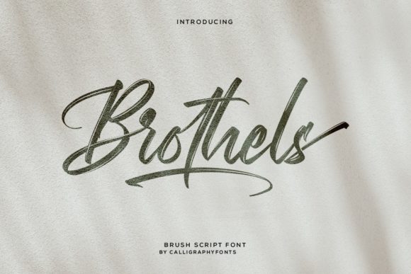 Brothels Font - Featured Image
