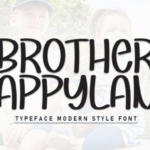 Brother Happyland Font - Featured Image