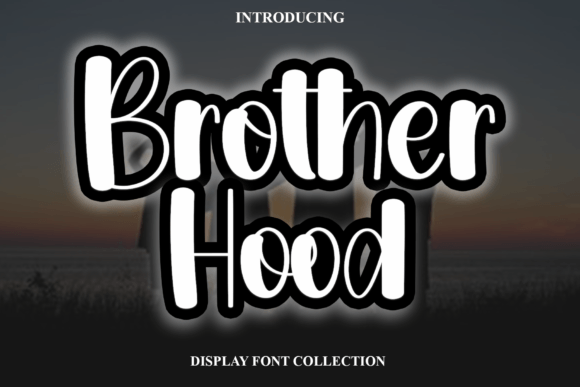 Brother Hood Font - Featured Image
