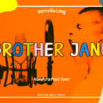 Brother Janu Font - Featured Image