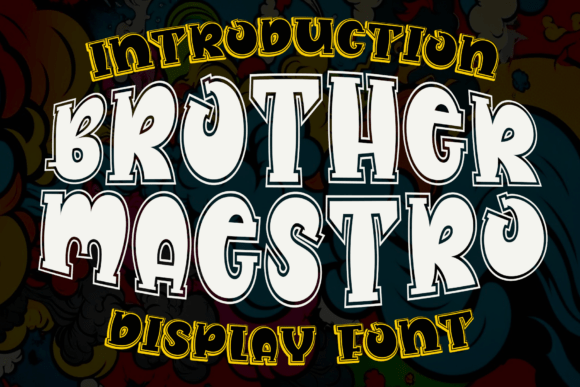 Brother Maestro Font - Featured Image