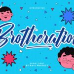 Brotheration Font - Featured Image