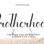Brotherhood Font - Featured Image