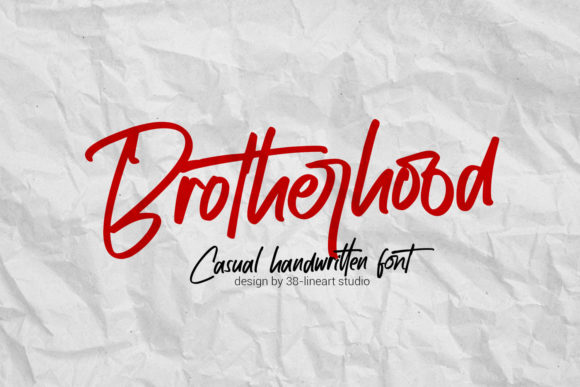 Brotherhood Font - Featured Image