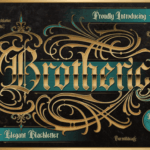 Brotheric Font - Featured Image