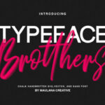 Brotthers Font - Featured Image