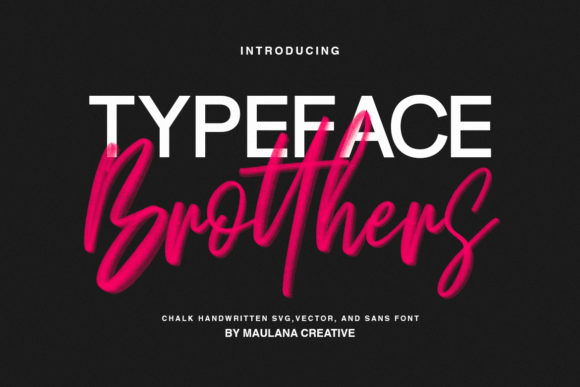 Brotthers Font - Featured Image