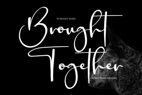 Brought Together Font - Featured Image