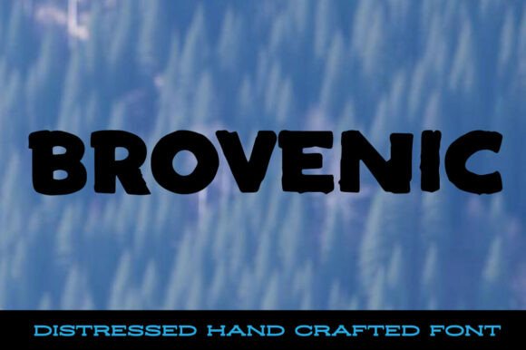 Brovenic Font - Featured Image
