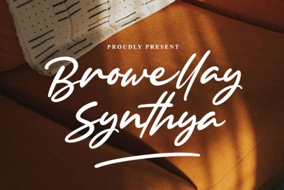 Browellay Synthya Font - Featured Image