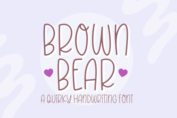 Brown Bear Font - Featured Image