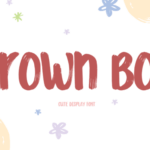 Brown Box Font - Featured Image