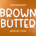 Brown Butter Font - Featured Image