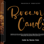 Brown Candy Font - Featured Image