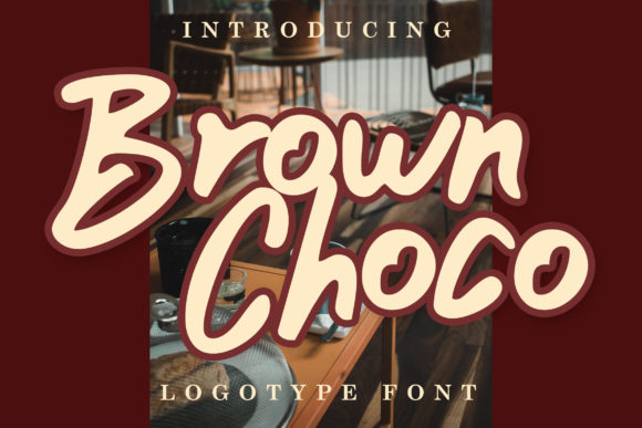 Brown Choco Font - Featured Image