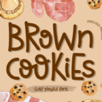 Brown Cookies Font - Featured Image