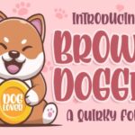 Brown Doggie Font - Featured Image
