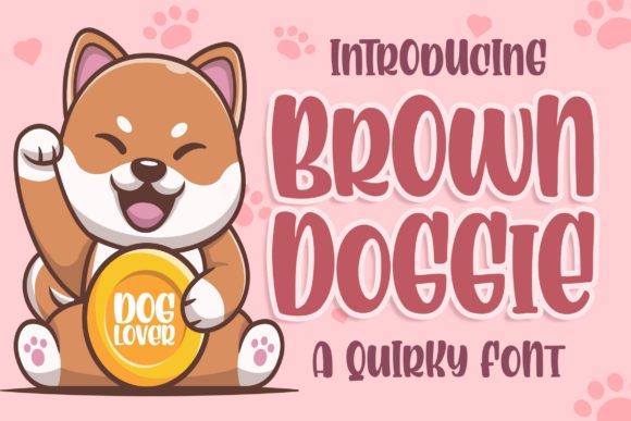 Brown Doggie Font - Featured Image