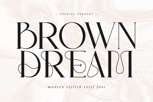 Brown Dream Font - Featured Image