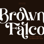 Brown Falco Font - Featured Image