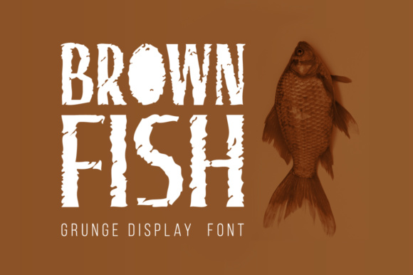 Brown Fish Font - Featured Image
