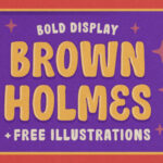Brown Holmes Font - Featured Image