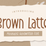 Brown Latte Font - Featured Image
