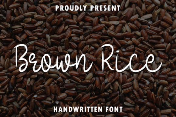 Brown Rice Font - Featured Image
