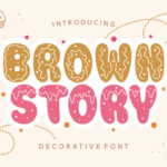 Brown Story Font - Featured Image