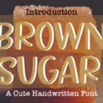 Brown Sugar Font - Featured Image