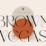 Brown Vegas Font - Featured Image