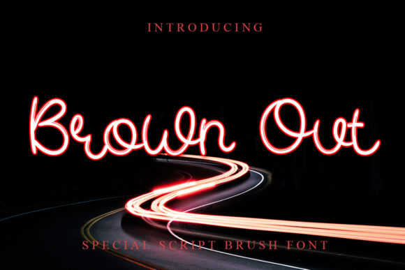 Brown out Font - Featured Image
