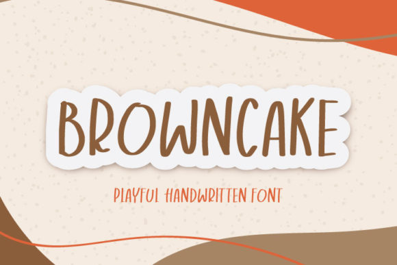 Browncake Font - Featured Image