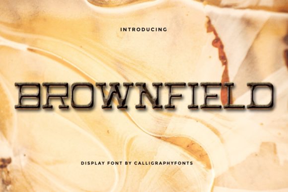Brownfield Font - Featured Image