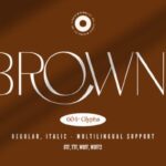 Browni Font - Featured Image