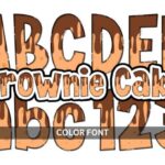 Brownie Cake Font - Featured Image