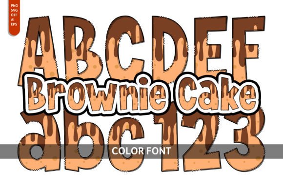 Brownie Cake Font - Featured Image