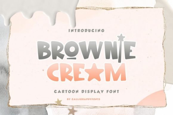 Brownie Cream Font - Featured Image