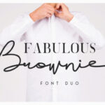 Brownie Duo Font - Featured Image