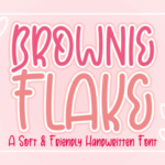 Brownie Flake Font - Featured Image