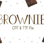 Brownie Font - Featured Image