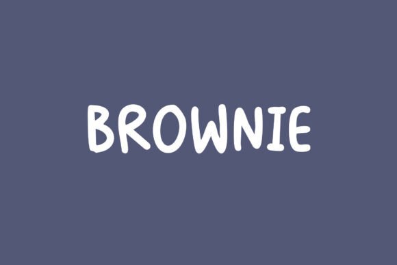 Brownie Font - Featured Image