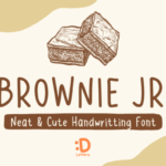 Brownie Jr Font - Featured Image